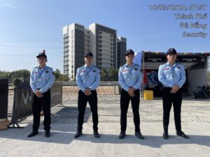 Công ty bảo vệ Thành Long tại Đà Nẵng bảo vệ cho sự kiện tại Công viên Biển Đông